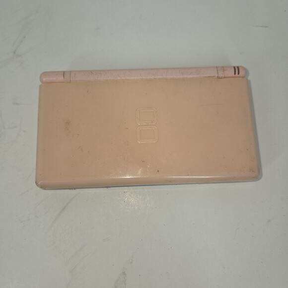 Nintendo DS Lite Coral Pink Handheld Console Video Games Y2k Gaming Retro - Picture 2 of 4